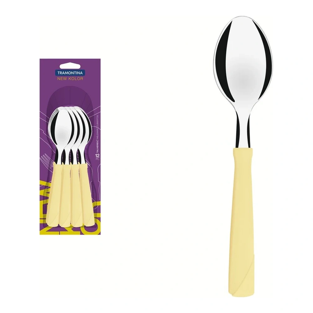 JUEGO CUCHARAS MESA 12PZAS NE KOLO TRAMONTINA T231633