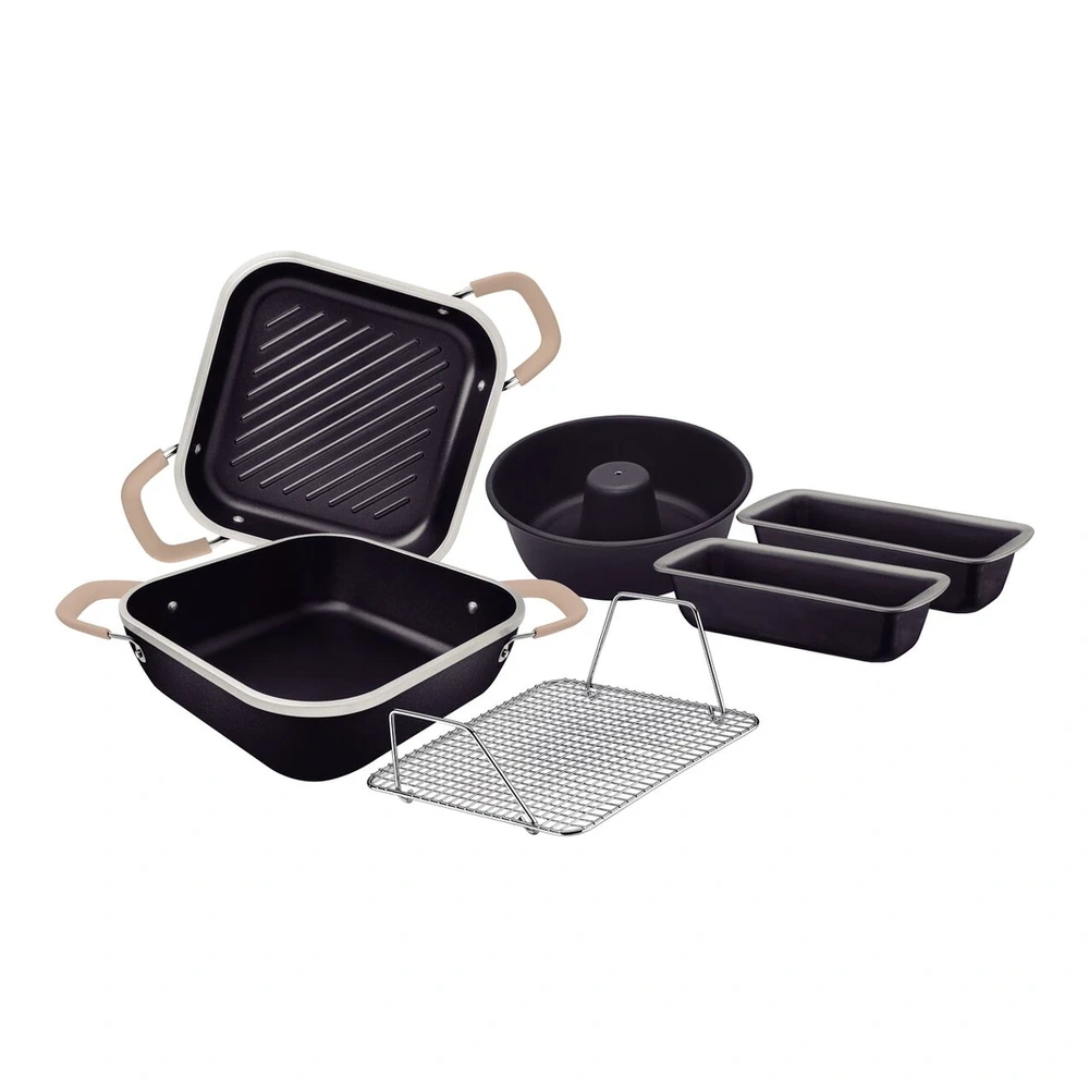 JUEGO DE COCINA 6PZAS LYON TRAMONTINA T209991