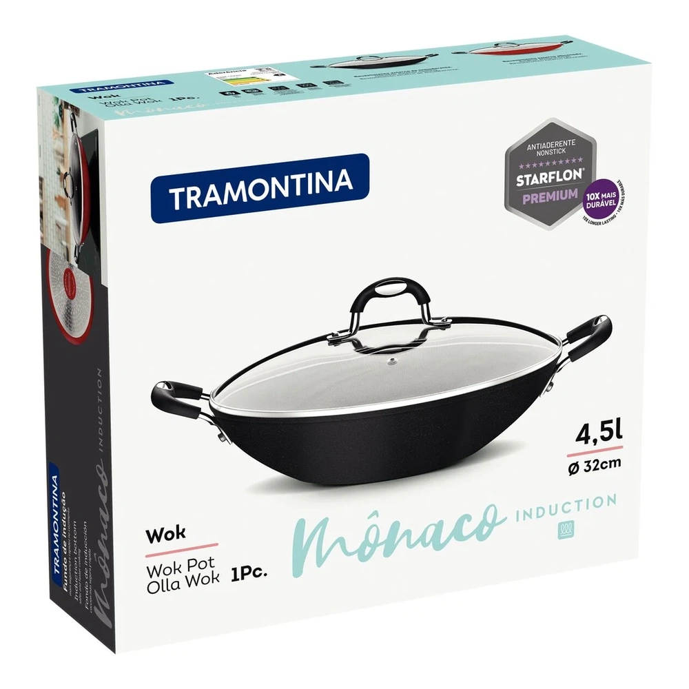 OK 32 CM MONACO INDUCTION TRAMONTINA T287081 5