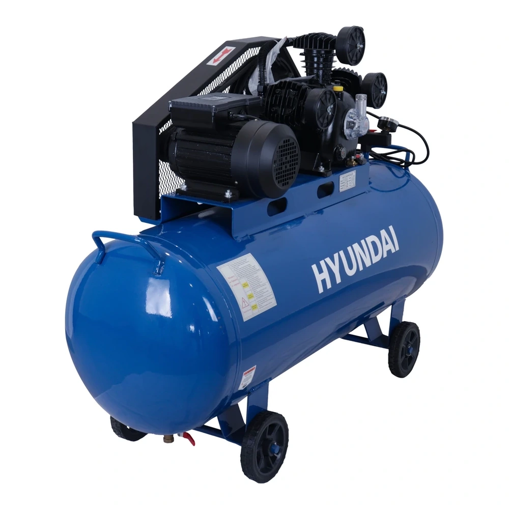 COMPRESOR HYUNDAI 4HP 360L/MIN 8BAR 200L 220V