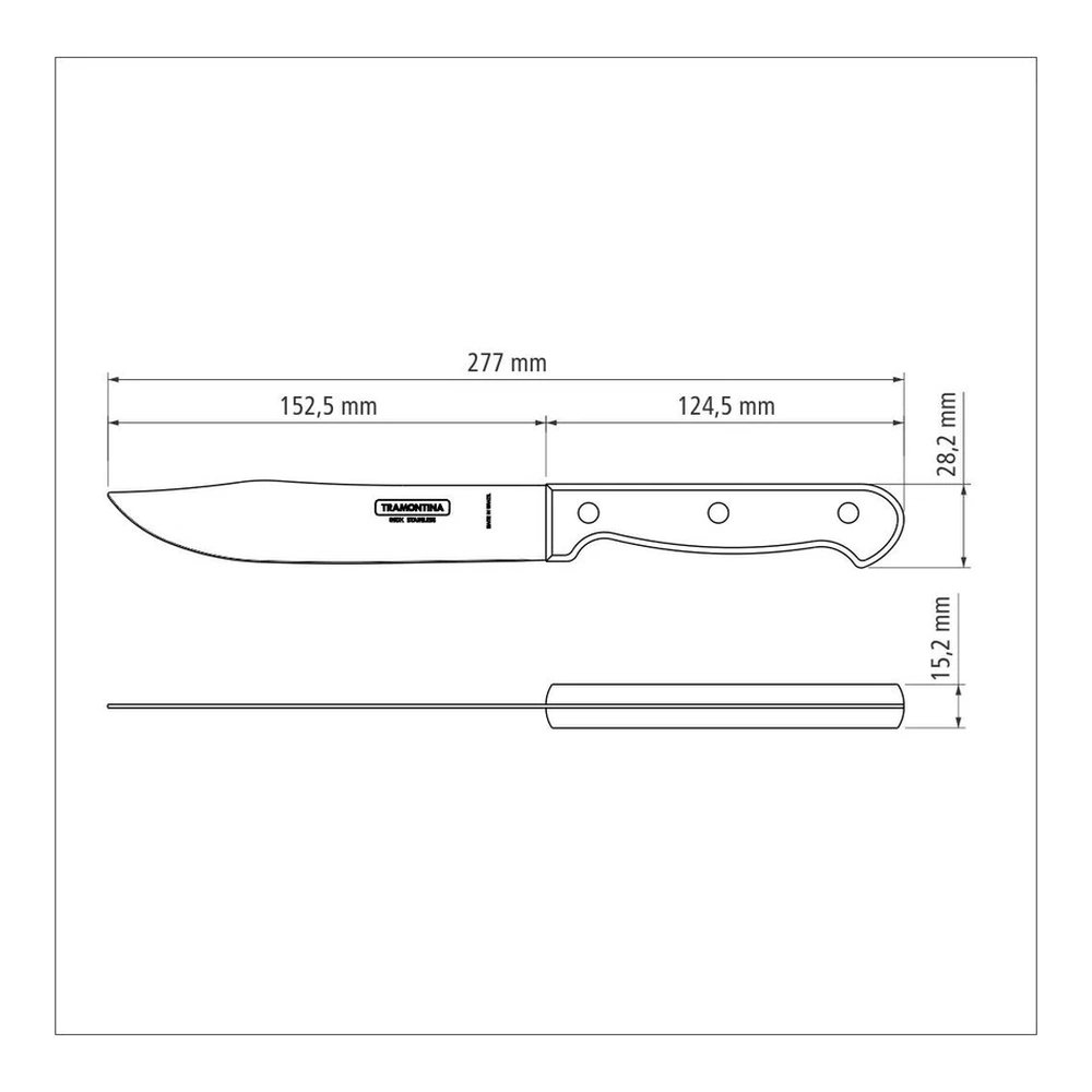 CUCHILLO COCINA 6 POLYOOD TRAMONTINA T211266 5