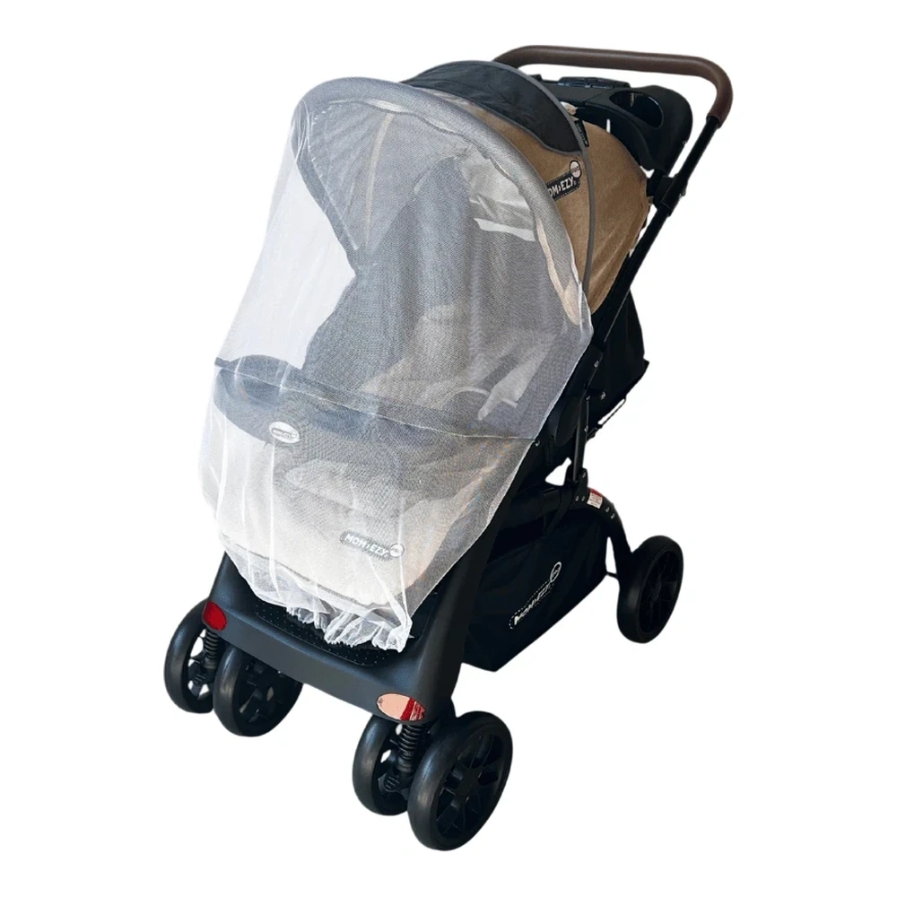 CARRITO MOM-EZY C/BABY SEAT BEIGE MEZ-13777L-BG 5