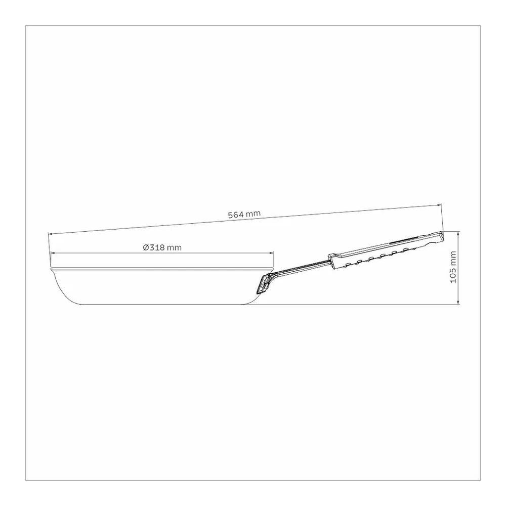 SARTEN 30 CM TRAMONTINA T278163 5