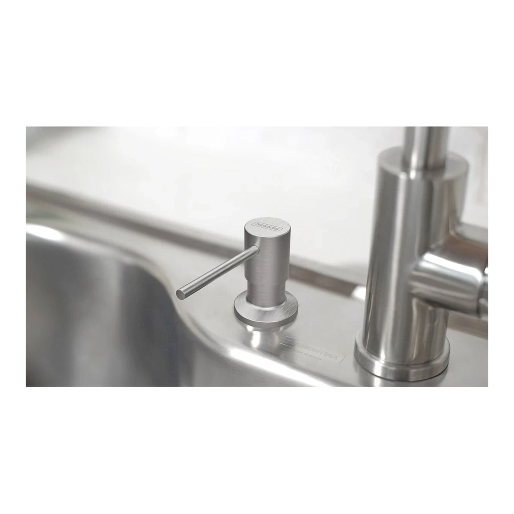 DISPENSADOR DE JABON INOX 304 500ML TRAMONTINA T94517 3
