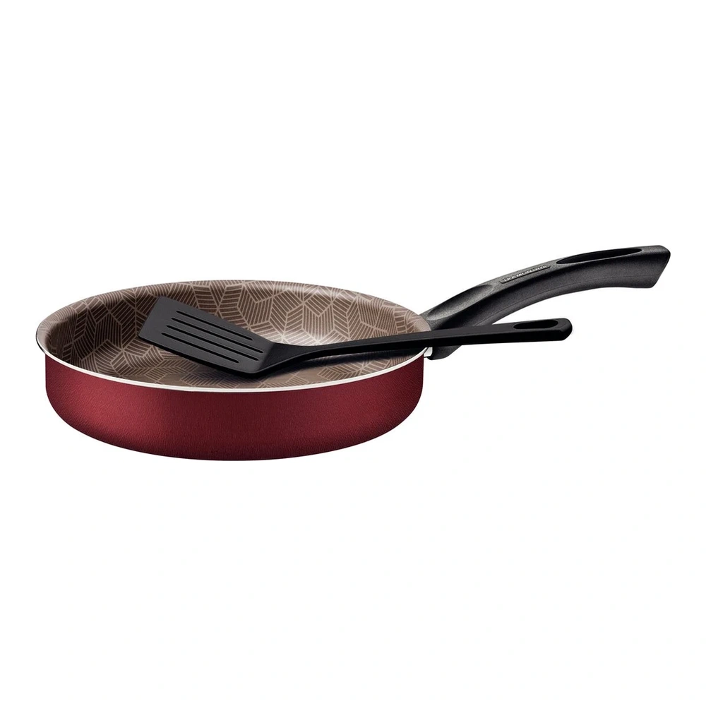 SARTEN RENTANGULARA 24 CM CON ESPATULA PARIS TRAMONTINA T285046 2