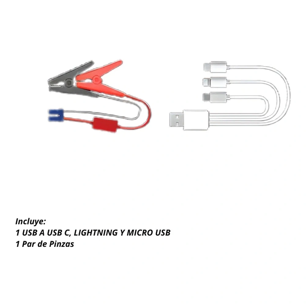 ARRANCADOR CARGADOR 13800MAH GLADIATOR 2
