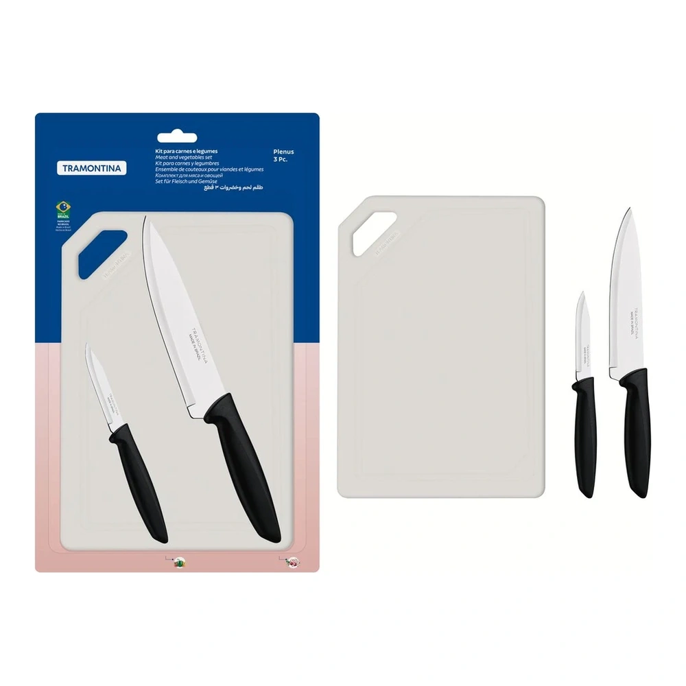 KIT PARA CARNES Y LEGUMBRES 3 PZAS PLENUS TRAMONTINA T23498F 2