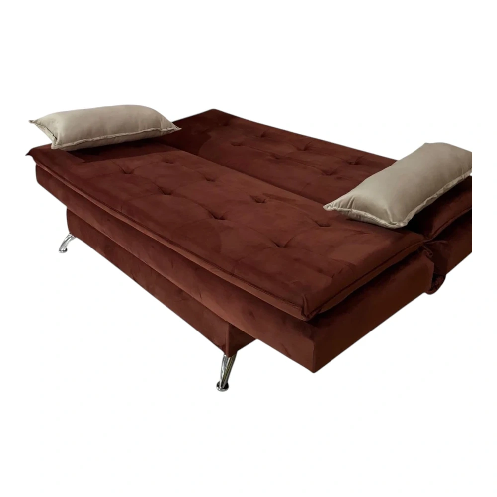 Sofá Cama Unanime Itapua Terracota 3