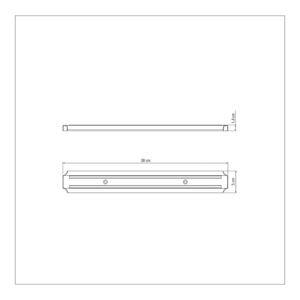 BARRA MAGNETICA CUCHILLOS 38CM PLENUS TRAMONTINA T264641 4