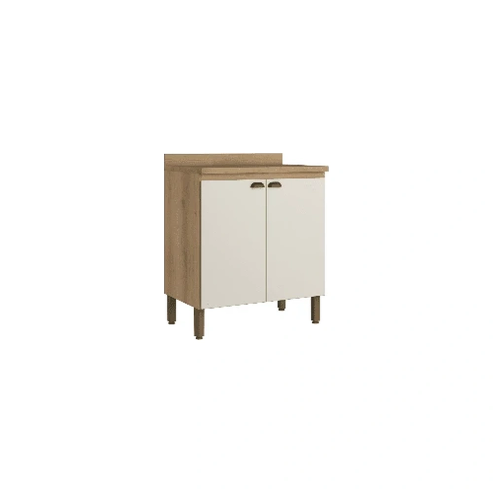 Bajo Mesada Unanime Finesse 80 cm 2P Capuccino / Off White