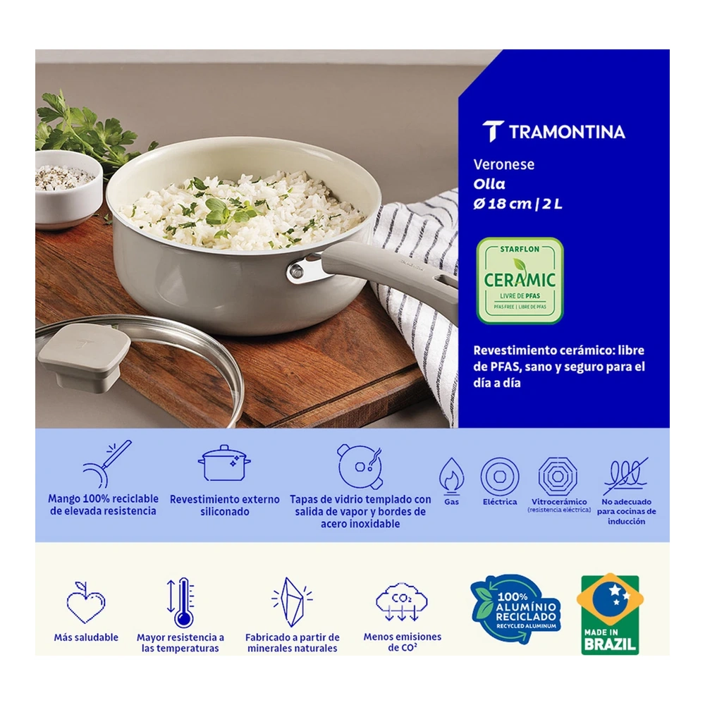 OLLA 18 CM VERONESE TRAMONTINA T286242 3
