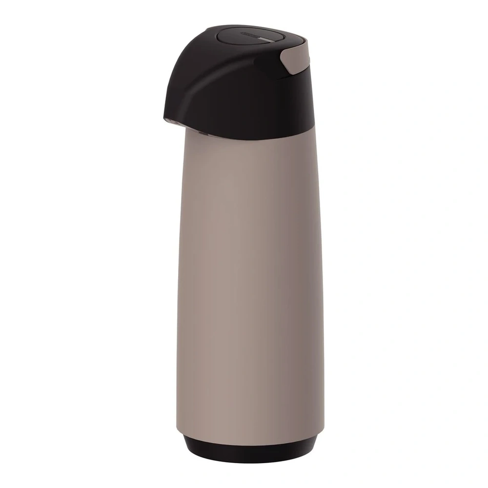 TERMO CON SIFON 1,00LT - BEIGE/NEGRO TRAMONTINA T616393