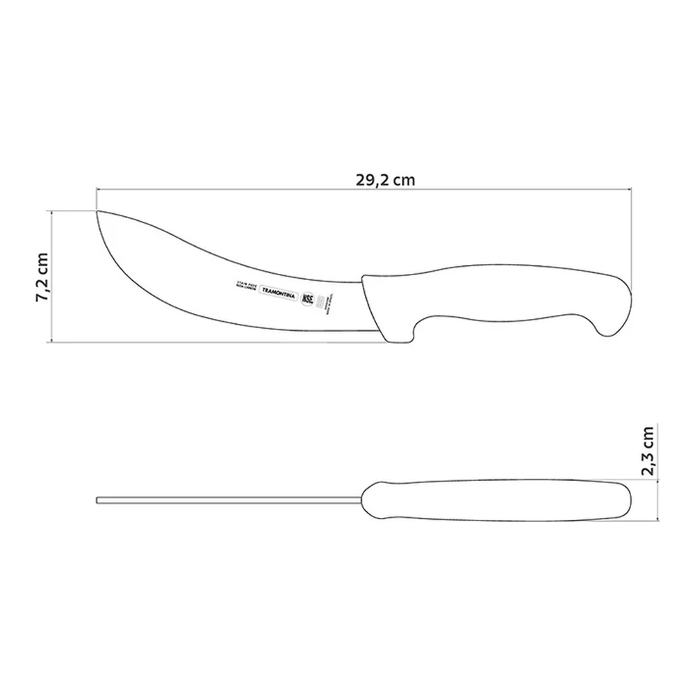 CUCHILLO DESPELLEJAR 6 PROFESIONAL TRAMONTINA T24606A 3