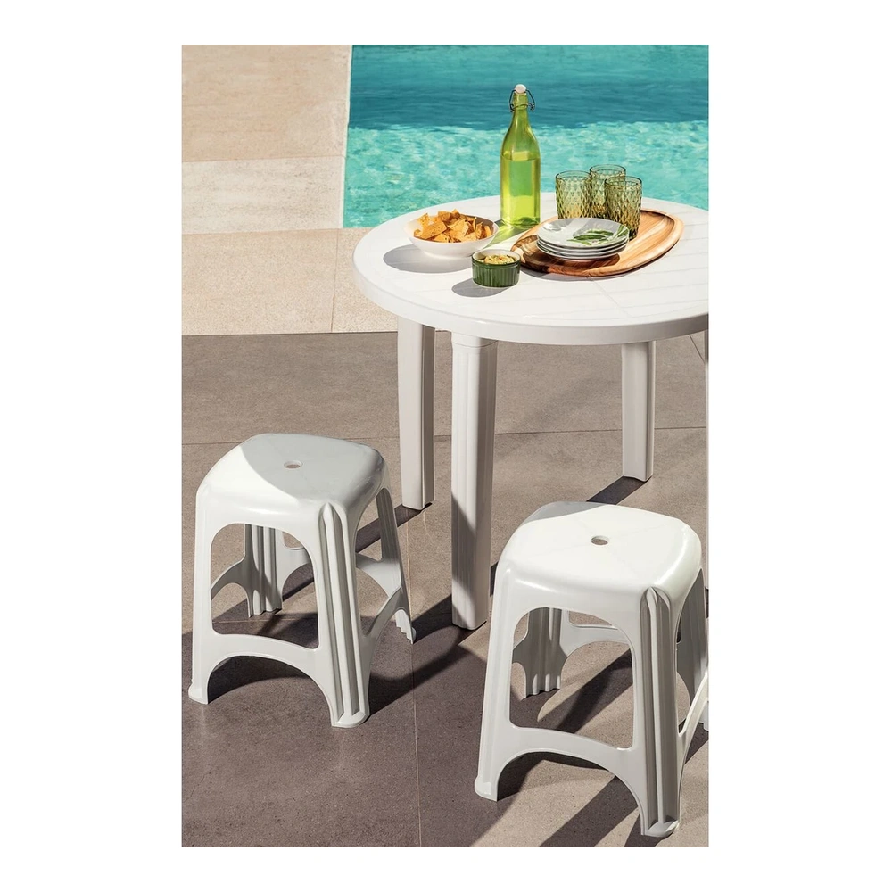 BANQUETA NITEROI BLANCO TRAMONTINA T924111 3