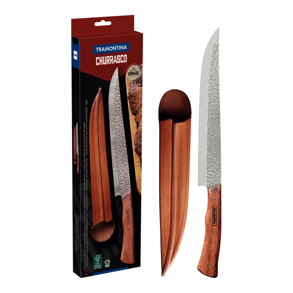 CUCHILLO BUTCHER 10 NOMADE TRAMONTINA T228682 2