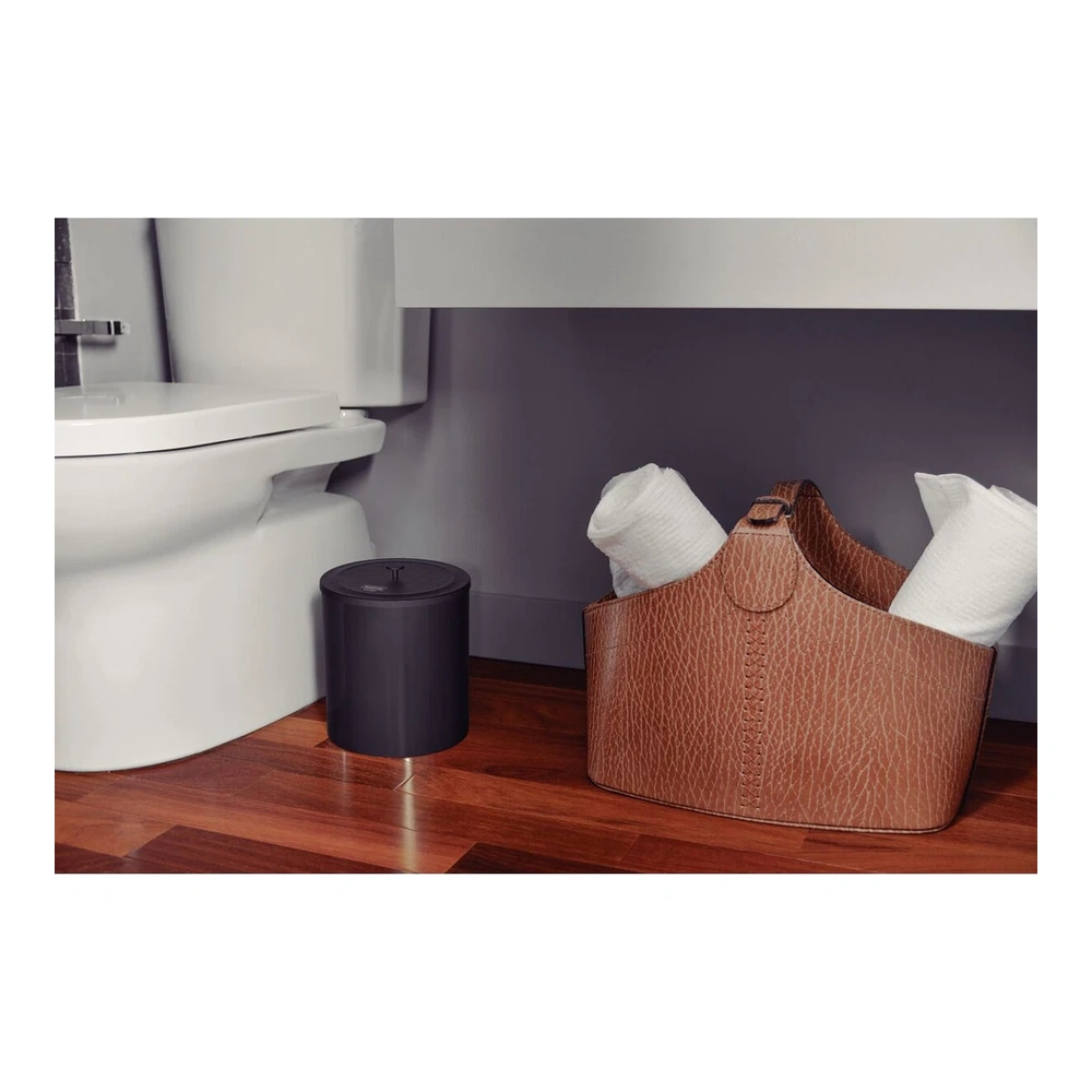 BASURERO INOX CON TAPA UTIL 5L BLANCOACK MATTE TRAMONTINA T94540K 5