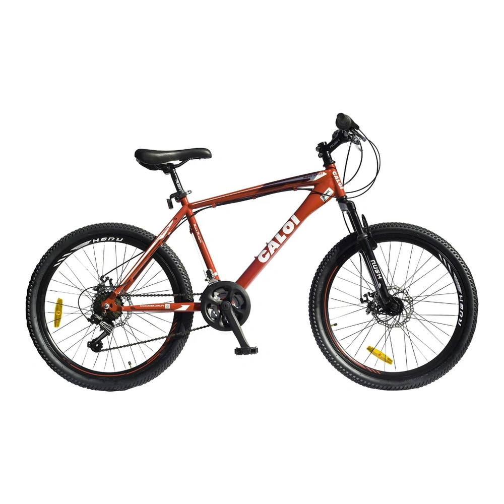 BICICLETA MTB CALOI RIDERECHOSPORT 24" ROJO