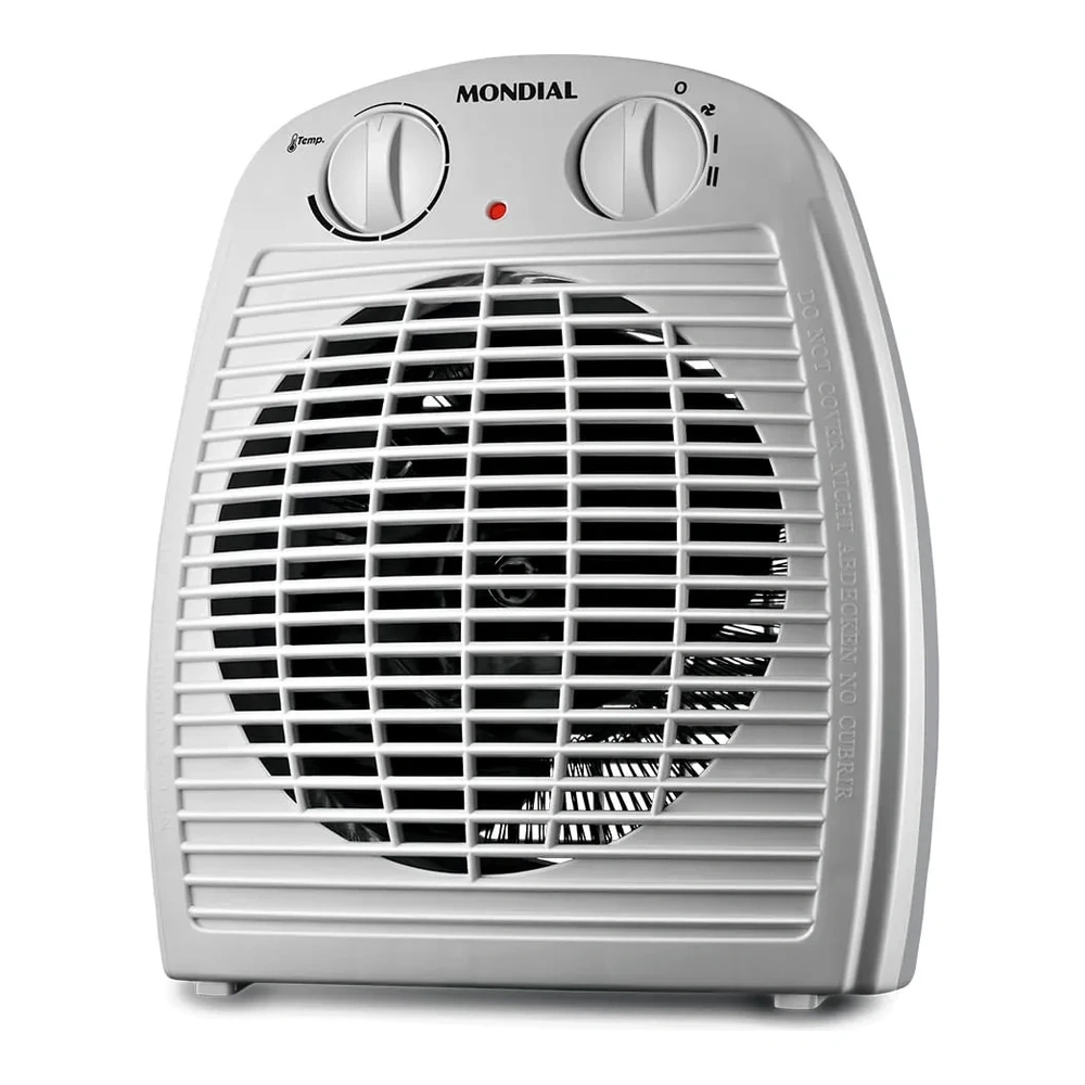CALEFACTOR DE AIRE MONDIAL 3 EN 1 CALIENTA, CIRCULA Y DESHUMIDIFICA EL AIRE - GRIS/BLANCO 2000 W