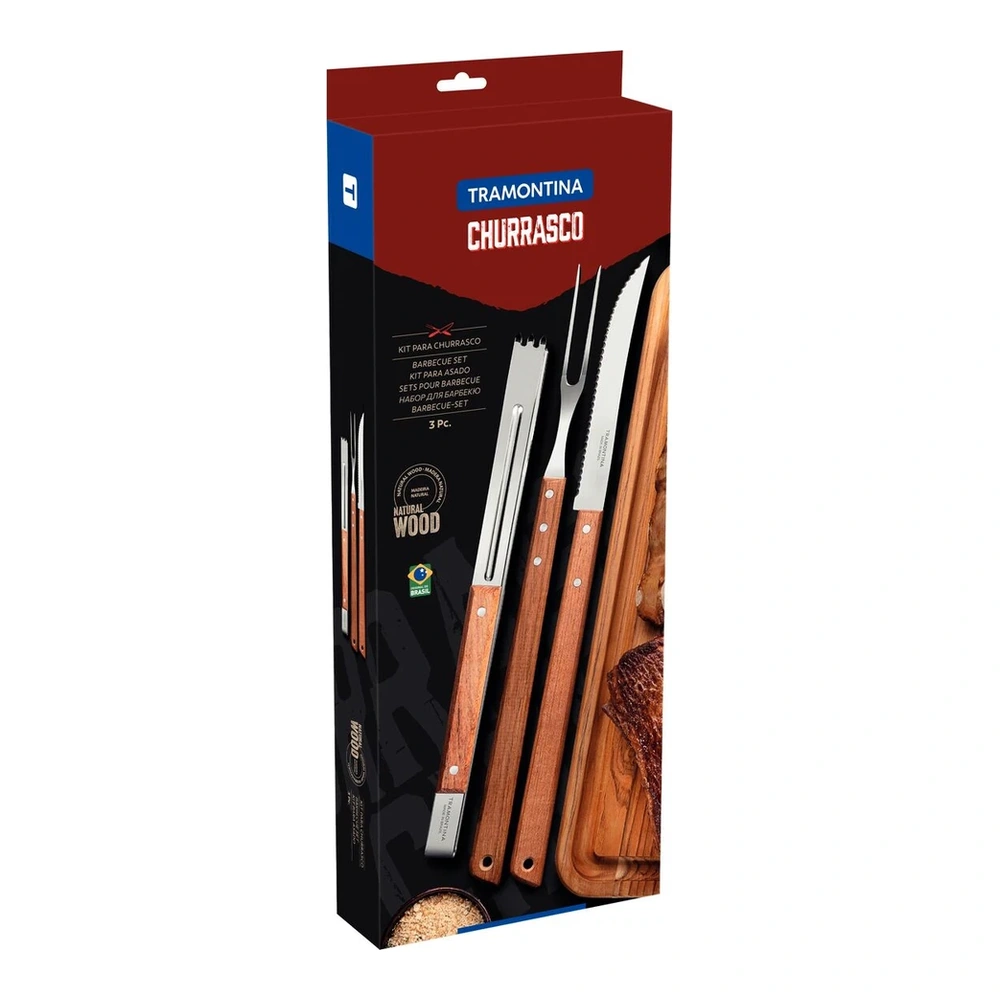 JUEGO  ASADO 3 PZAS TRAMONTINA T26499H 3