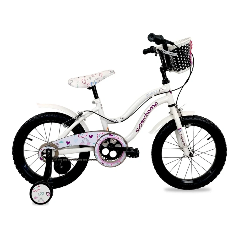 BICICLETA SUPERCHAMP CURVE ARO 16 BLANCO