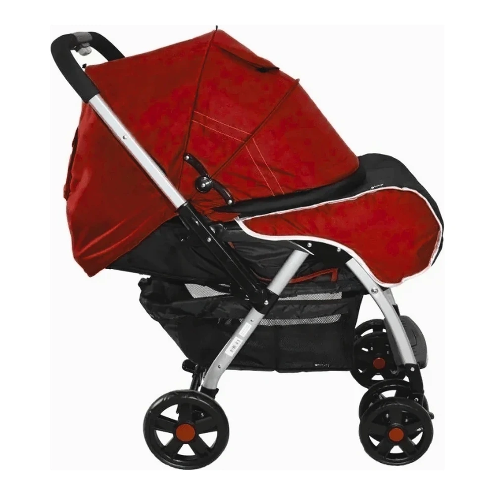 CARRITO CUNA eBABY ROJO 1130-RJ 3