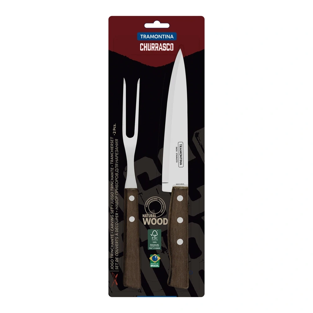 JUEGO   PARA ASADO 2 PZAS TRADICIONAL TRAMONTINA T222993 3