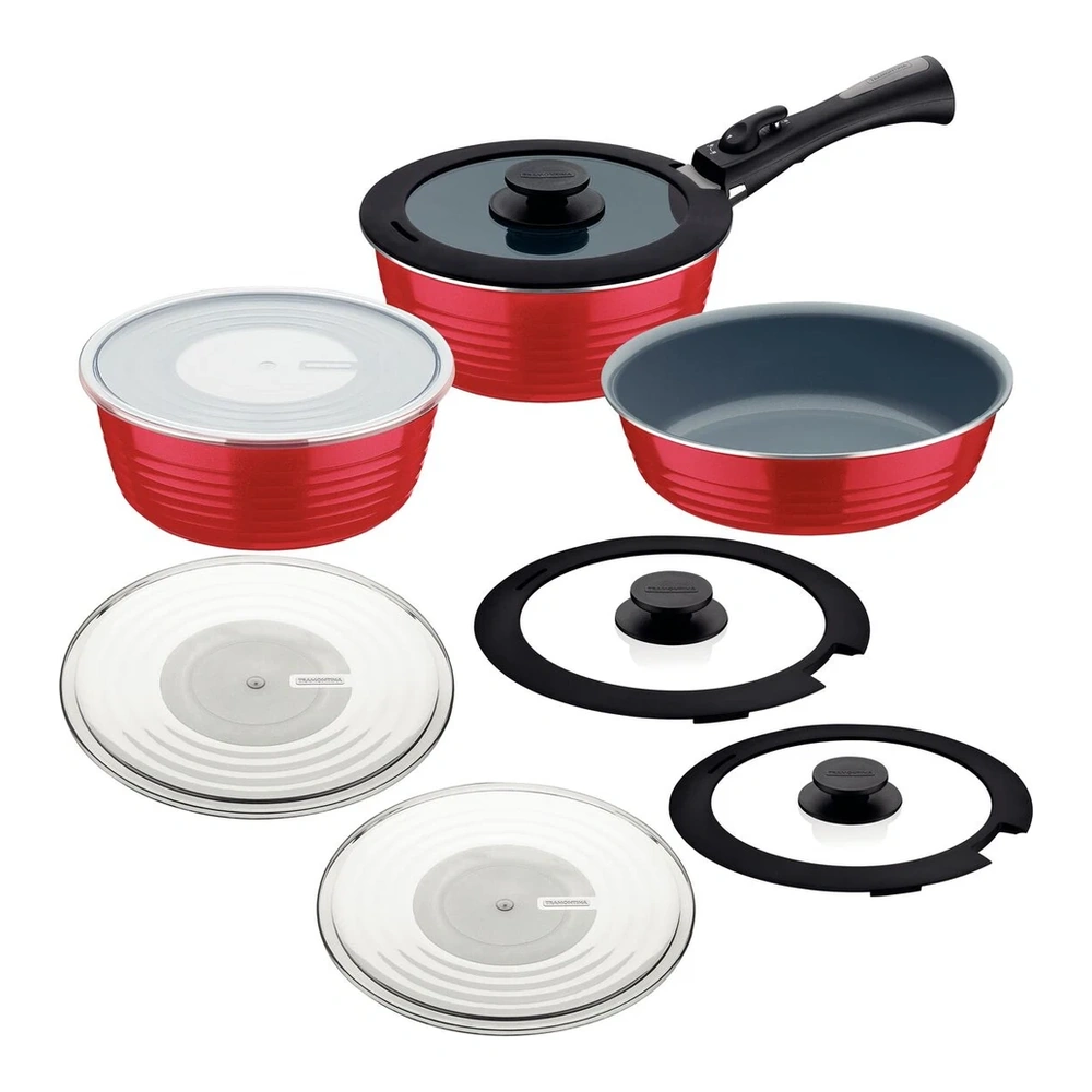 JUEGO DE COCINA MULTIUSO 10 PZAS ITRIA TRAMONTINA T209993 3