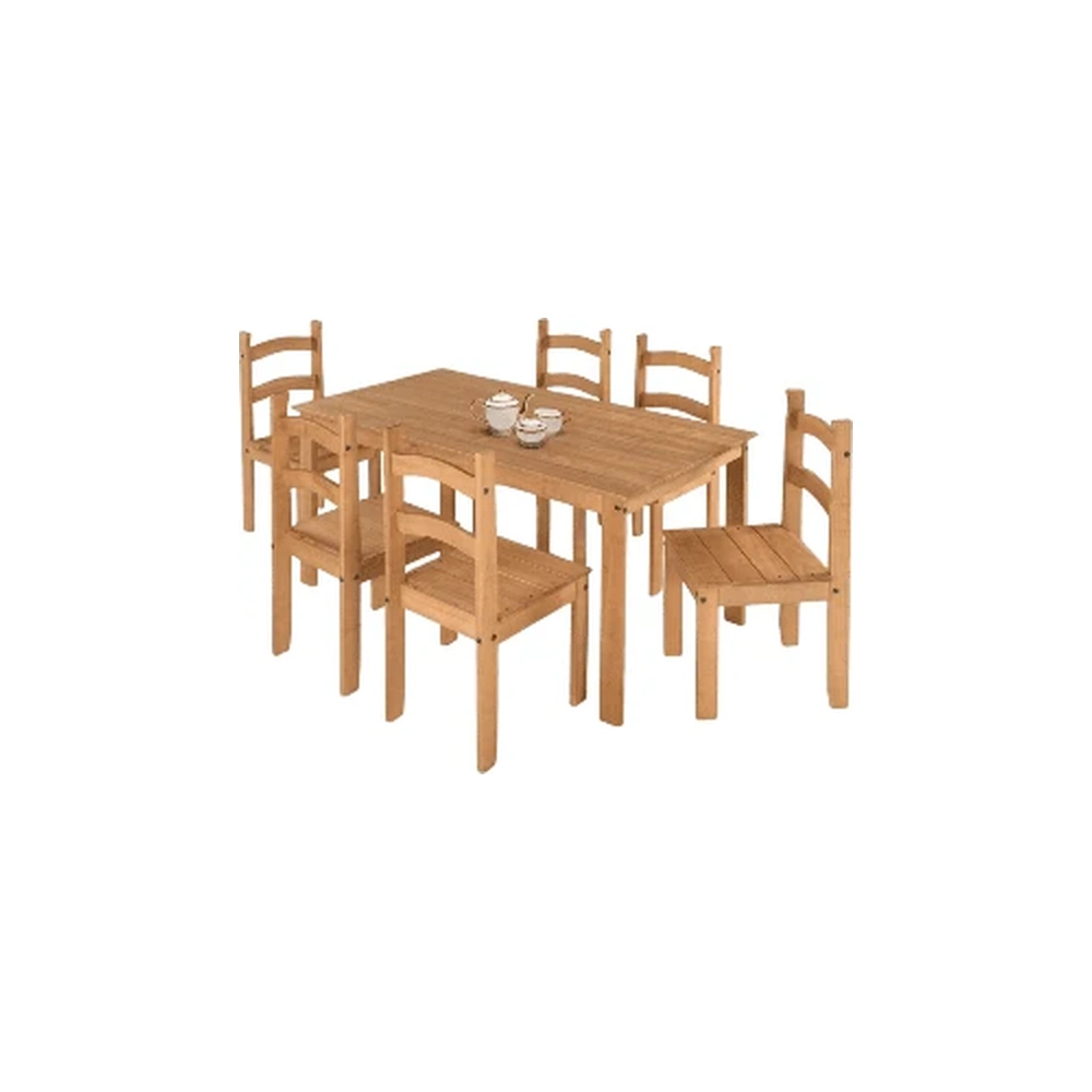 Juego de Comedor Unanime 6 Sillas Mel
