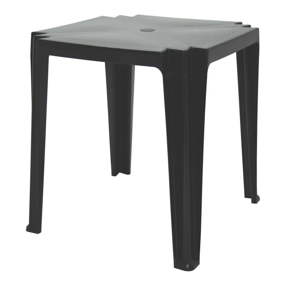 MESA CUADRADA TAMARILLOBAU NEGRO TRAMONTINA T923144 2
