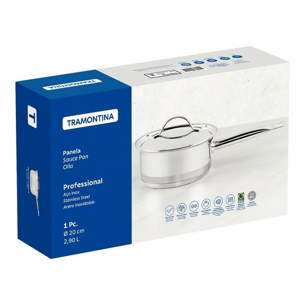 VAPORERA 20CM SOLAR BAQUELITA TRAMONTINA T627302 4