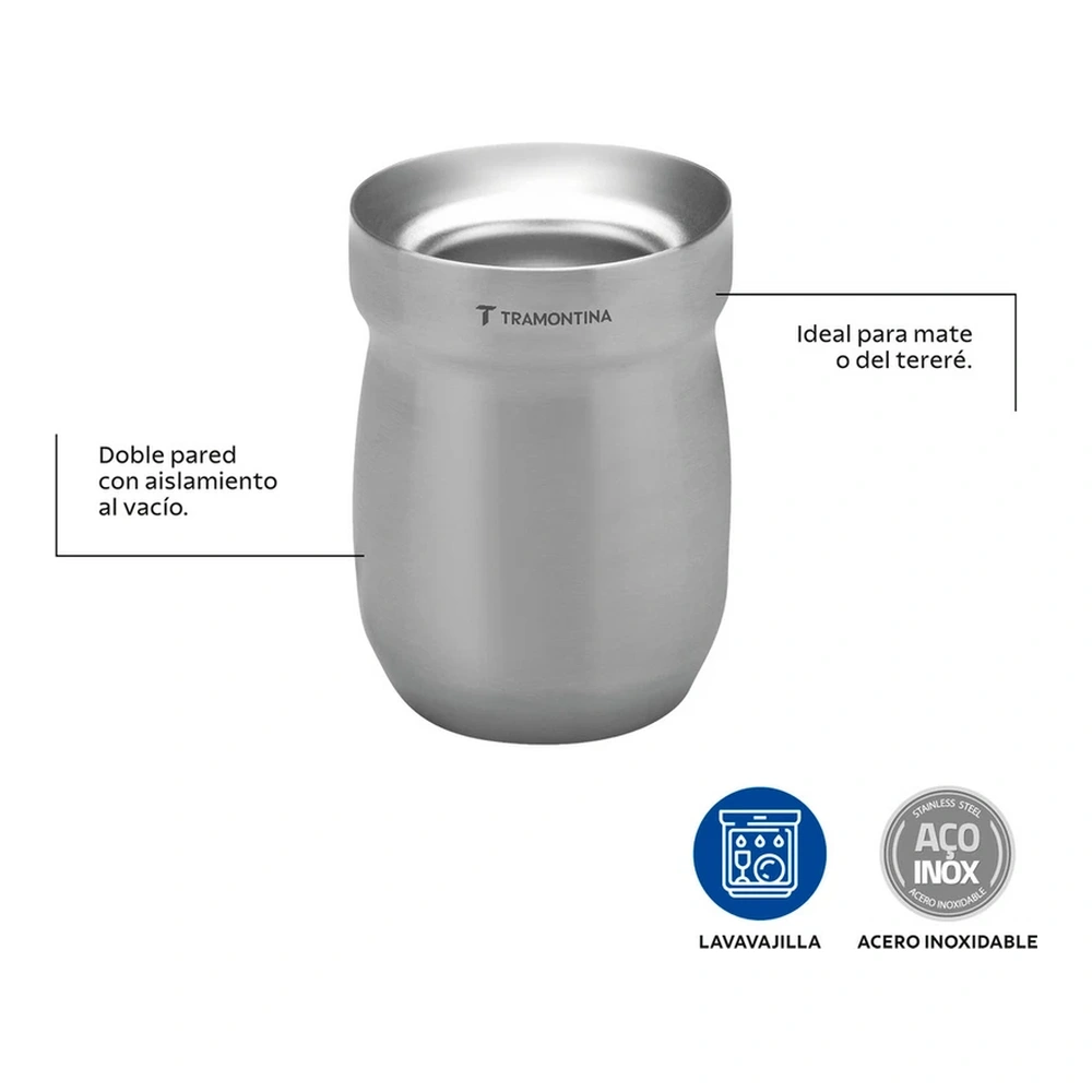 RECIPIENTE PARA MATE ACERO TRAMONTINA T616471 3