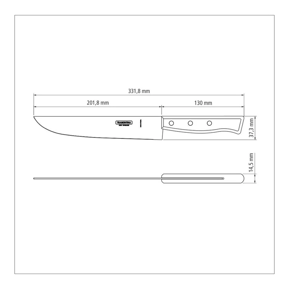 CUCHILLO COCINA 8 TRADICIONAL TRAMONTINA T222178 4