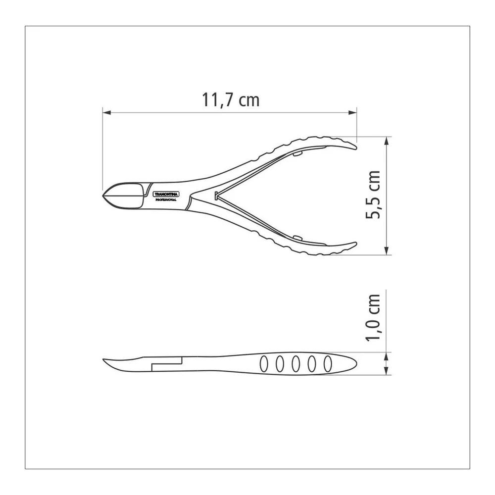 ALICATE PARA UNAS TRAMONTINA T25961 5
