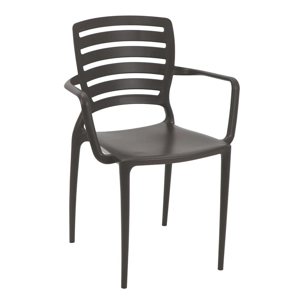 SILLON SOFIA RESPALDO ABIERTO MARRON TRAMONTINA T920364 4
