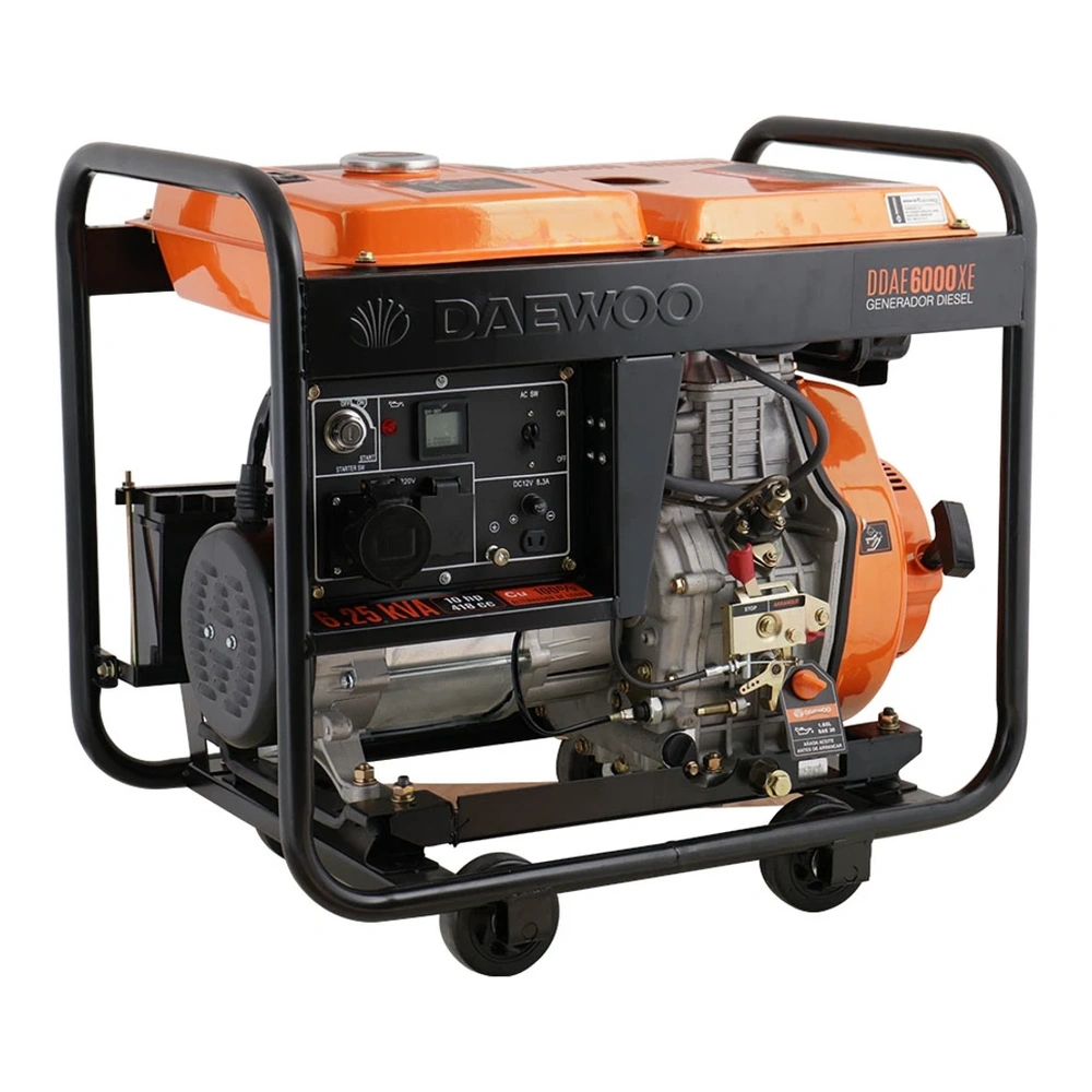GENERADOR DAEWOO DIESEL 6.25KVA 220V 50H