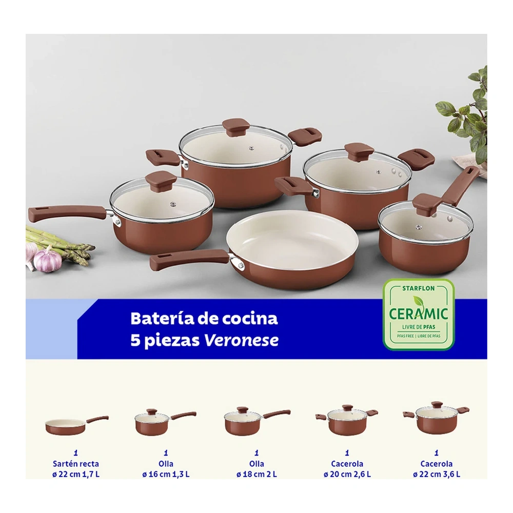 JUEGO DE COCINA 5 UN VERONESE TRAMONTINA T286999 4