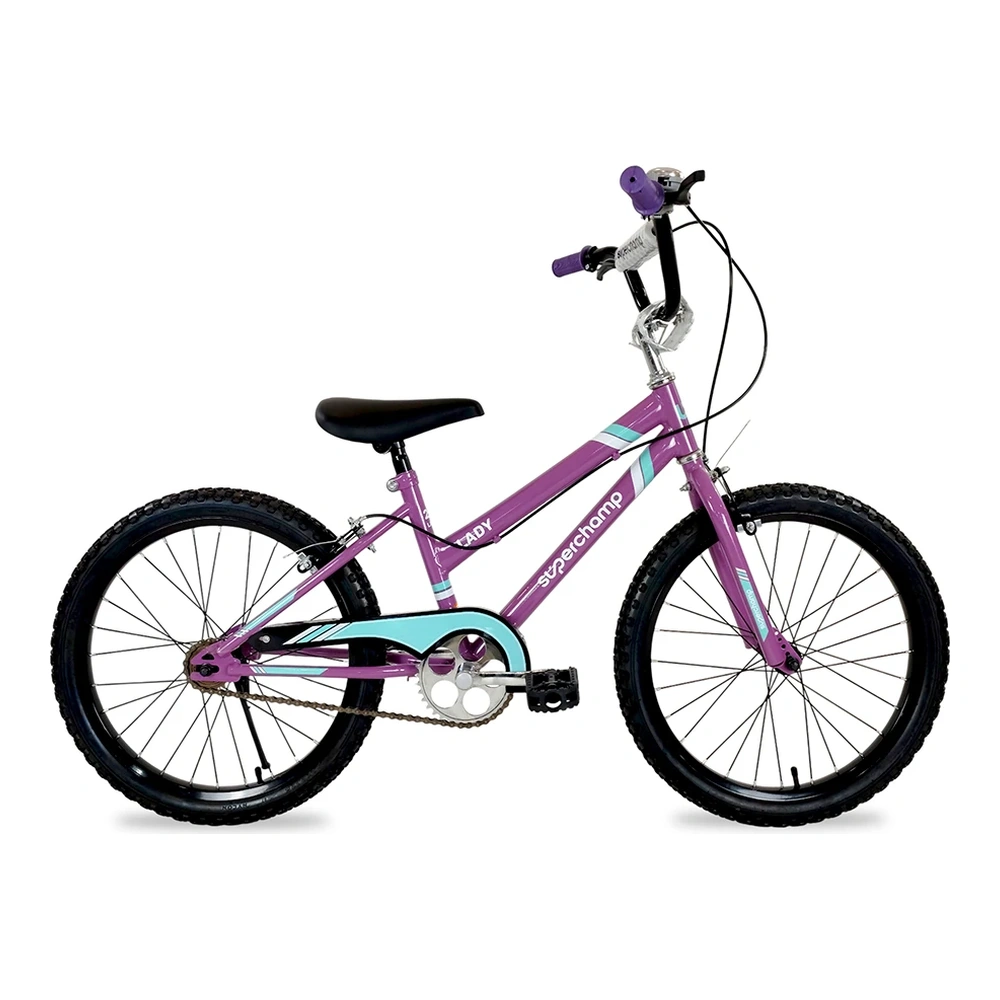 BICICLETA SUPERCHAMP LADY ARO 20 LILA