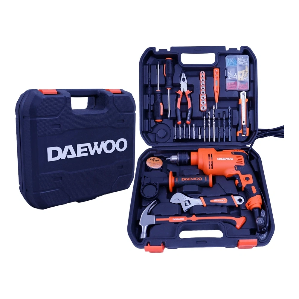 KIT TALADRO DAEWOO 550W C/ 34 ACC 3