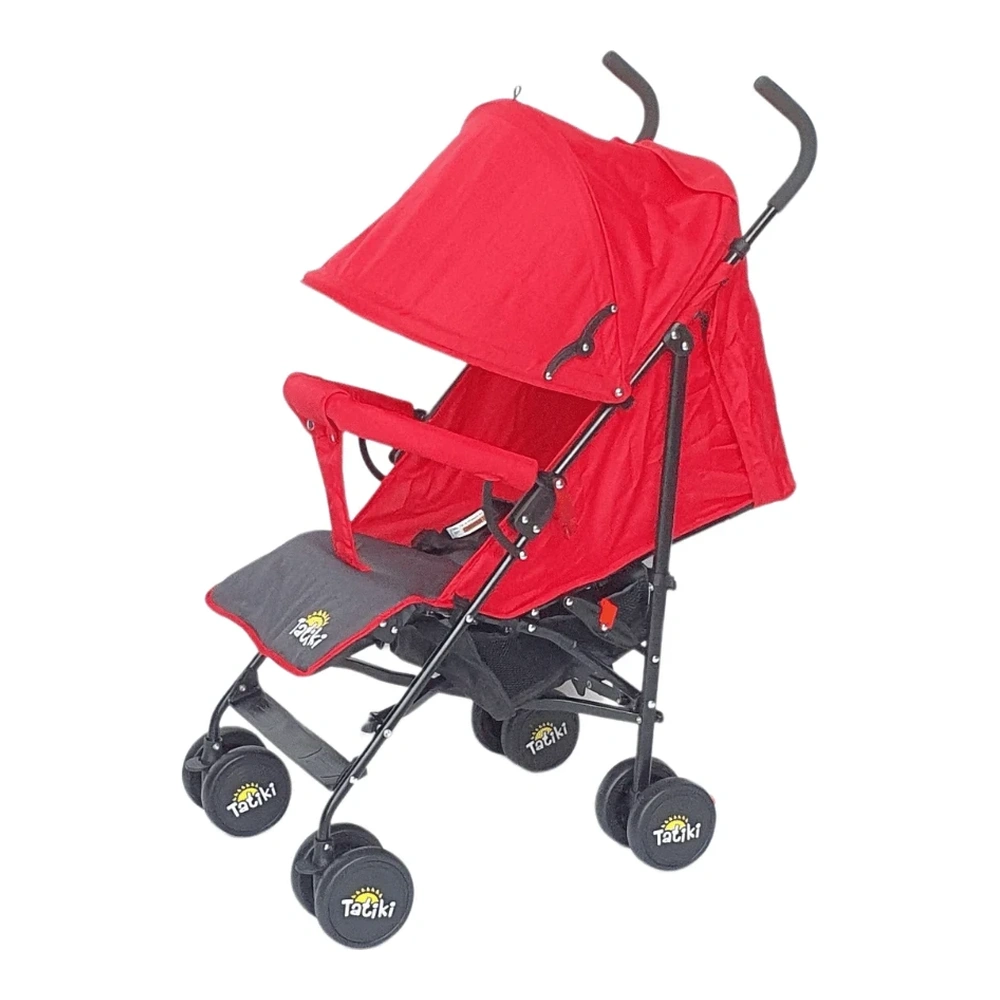 CARRITO TATIKI PARAGUA MOVE PLEGABLE ROJO T-CP-04-RJ 2