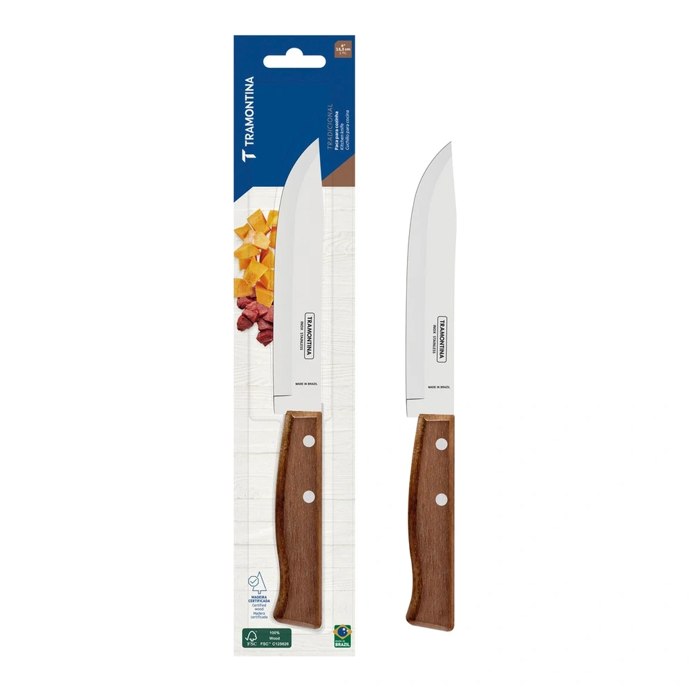 CUCHILLO COCINA 6 TRADICIONAL TRAMONTINA T222161 2