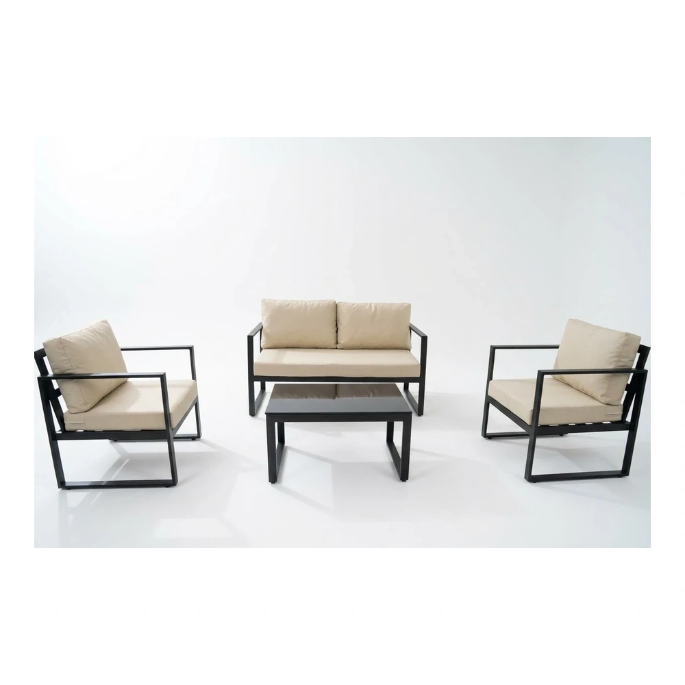 Juego de living Industrial Linea Aura Crudo 2
