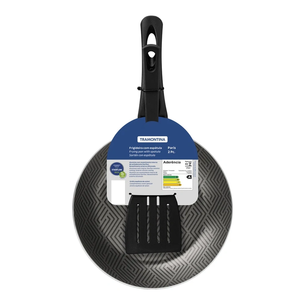SARTEN 20 CM CON ESPATULA PARIS TRAMONTINA T285082 4