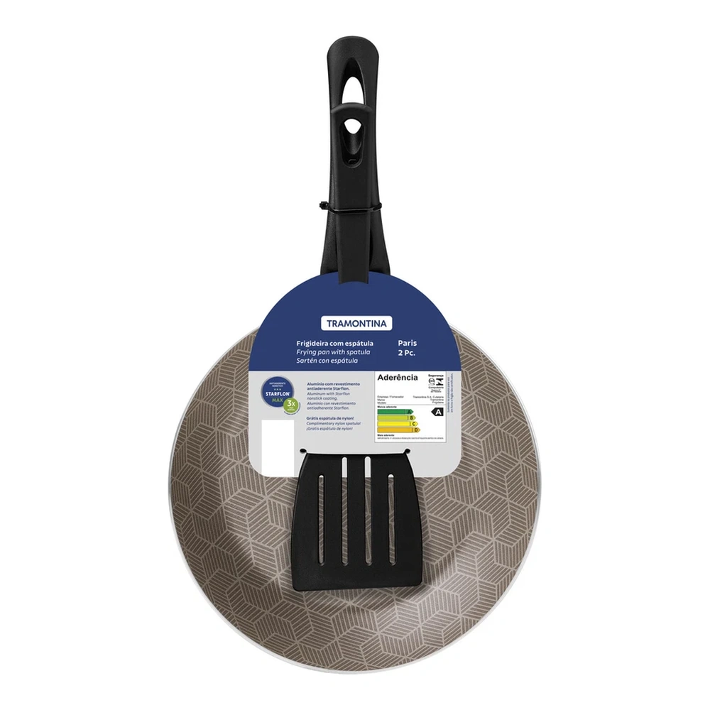 SARTEN 20 CM CON ESPATULA PARIS TRAMONTINA T285009 5