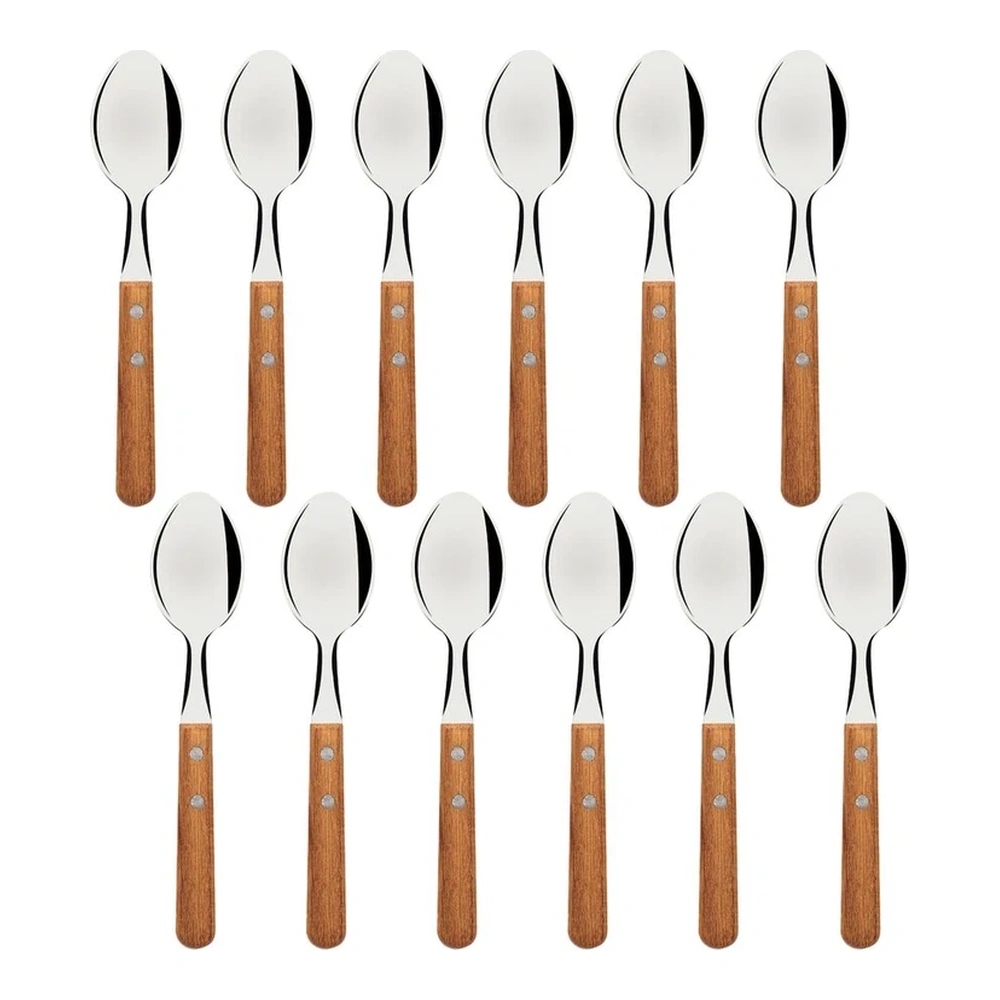 JUEGO  CUCHARAS TE 12 PZAS DYNAMARILLOIC TRAMONTINA T22307 3