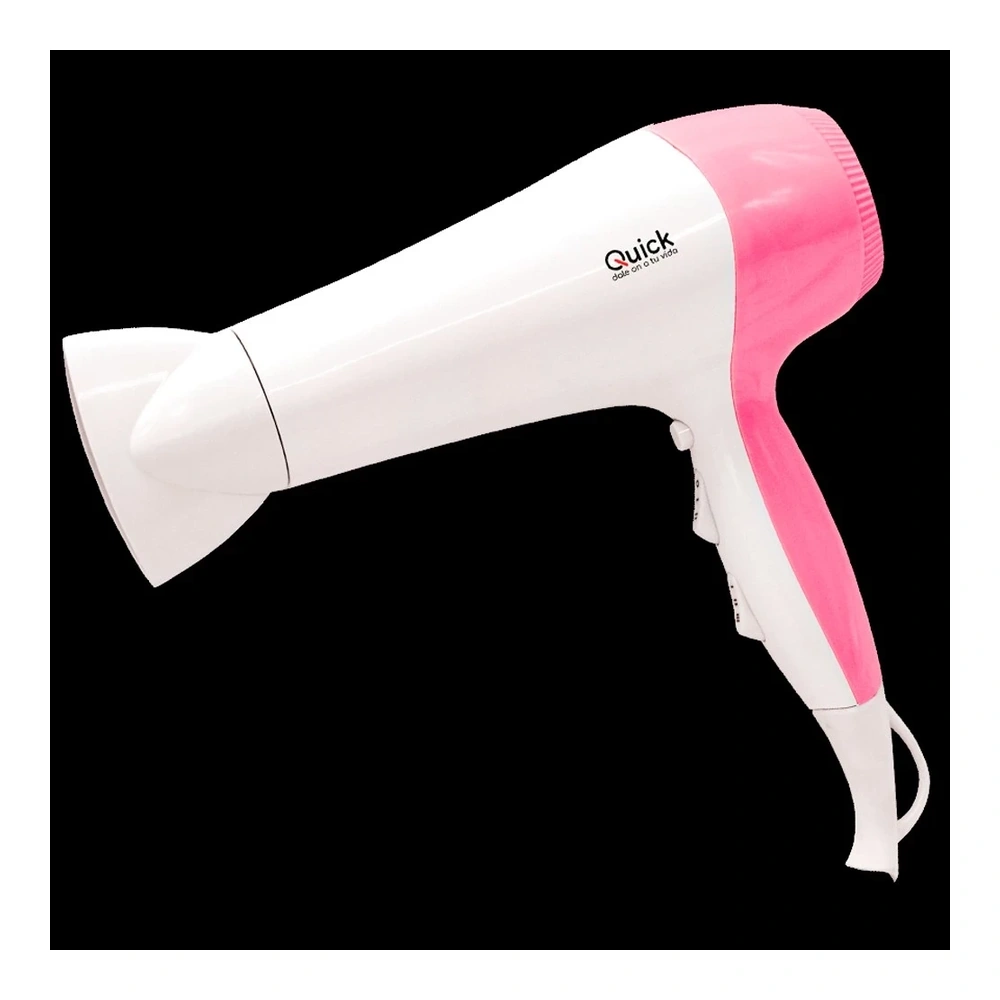 SECADOR DE PELO 2000W BLANCO/ROSA QUICK QSP2000WB