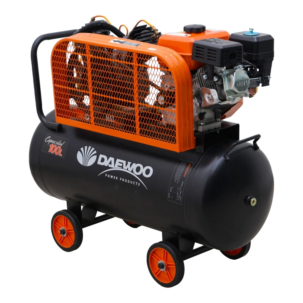 COMPRESOR DAEWOO/GASOLINA 6,5HP 100L