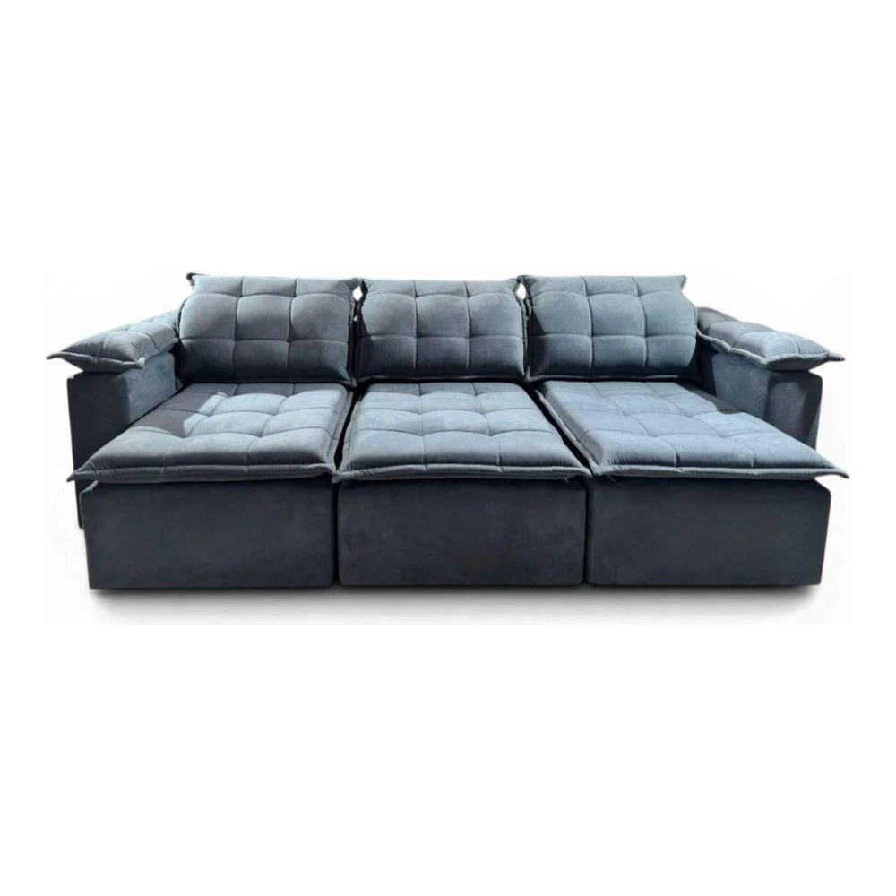 Sofá Retráctil Unanime Boqueron 3L Gris 4
