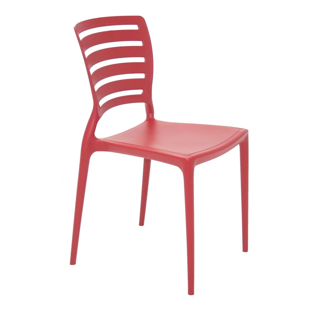 SILLA SOFIA RESPALDO HORIZONTAL ROJA TRAMONTINA T922374 2