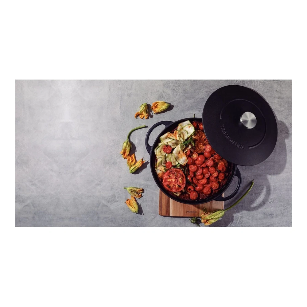 ARROCERA CON TAPA 28CM TRENTO TRAMONTINA T208042 4