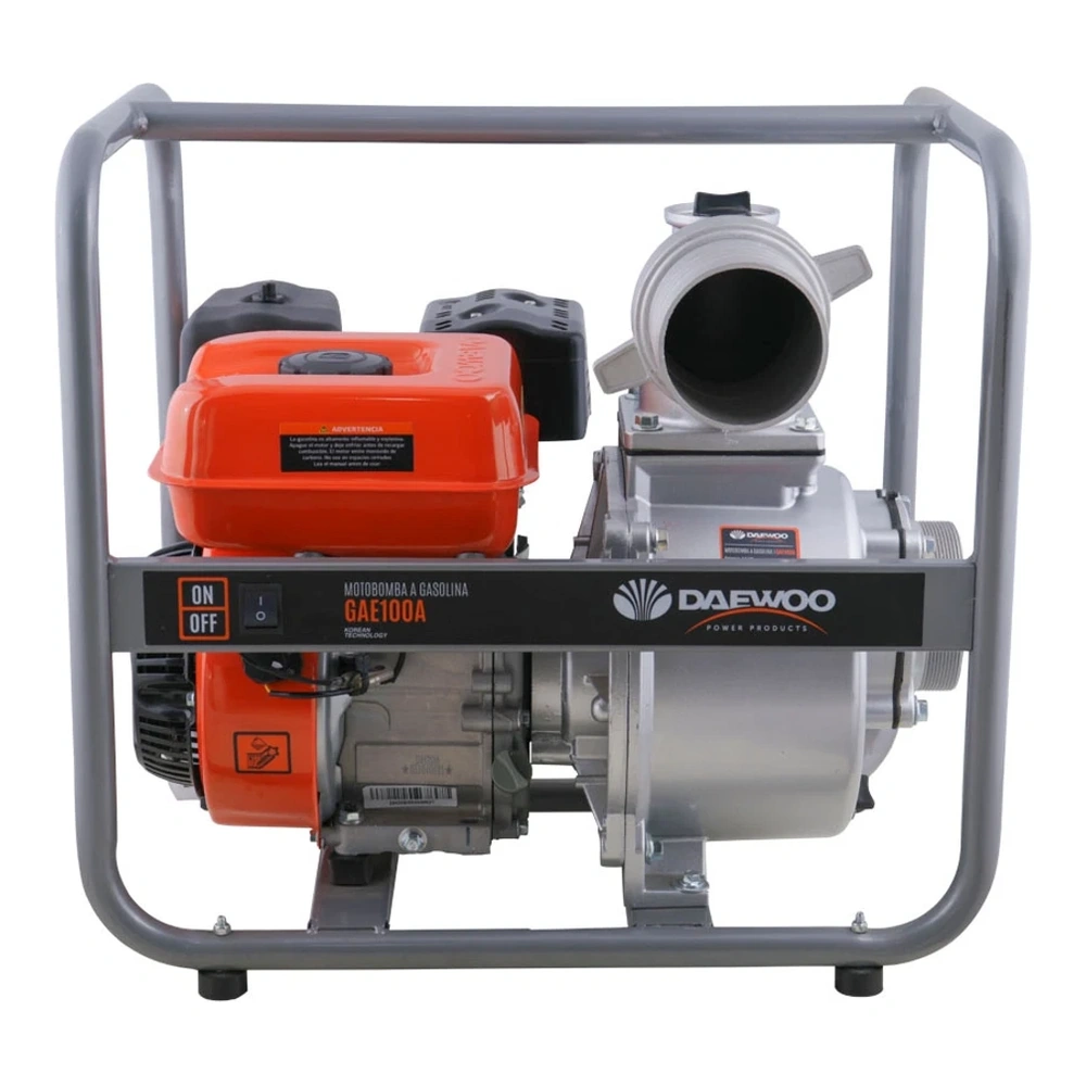 MOTOBOMBA GAE 100A DAEWO 4"NAFTA 7HP 2